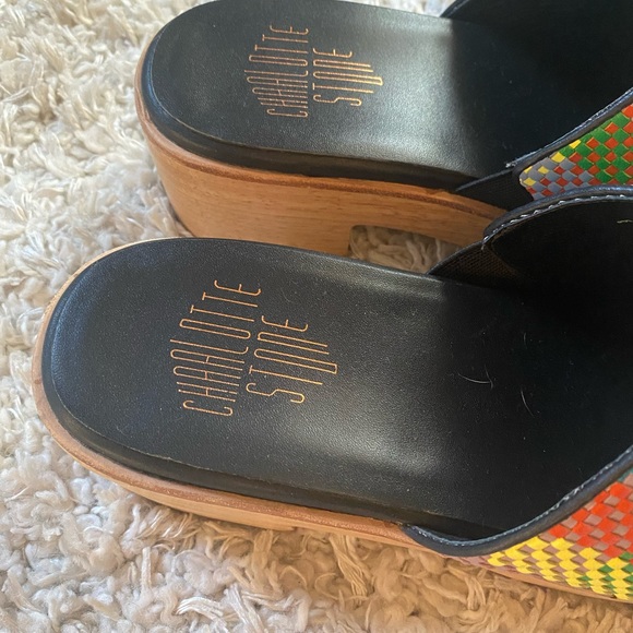 Multi Colored Martino Clog by Charlotte Stone - Picture 5 of 8